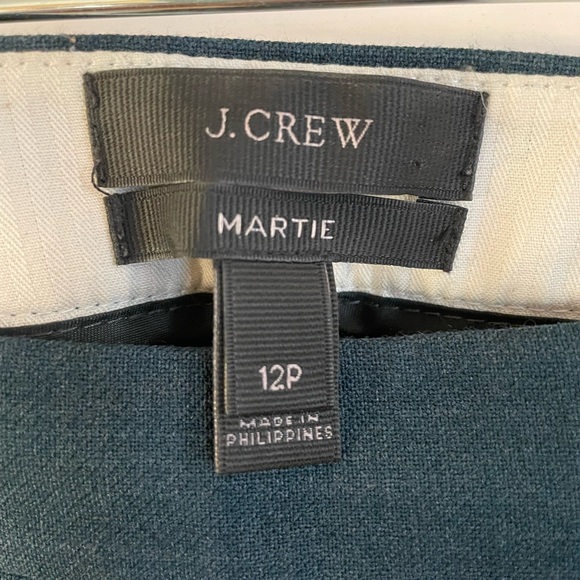 J.Crew Martie Pant 12P Wool Blend - Picture 3 of 6
